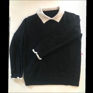 Black gothic sweater